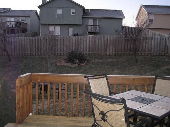 Backyard with Fence