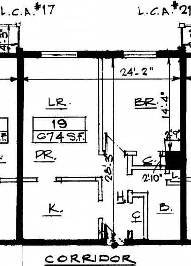 Floor Plan for Unit