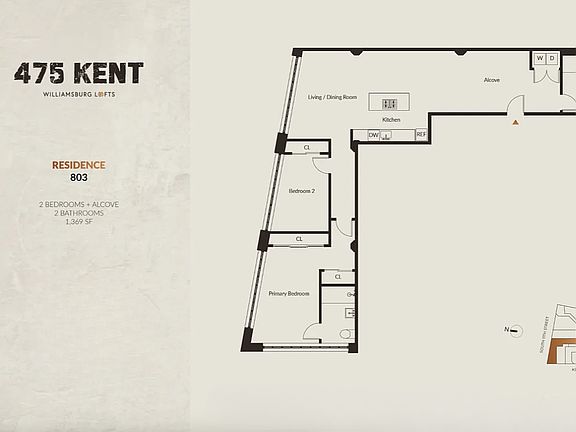 2nd image of 475 Kent Ave APT 803