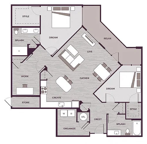 Floor plan B6G