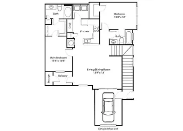 Floor plan Wimberly