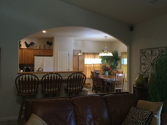Living Room into kitchen