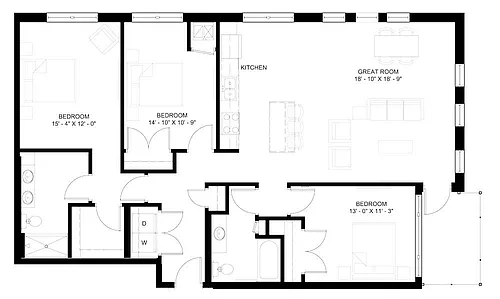 Floor plan The Everest (D2)