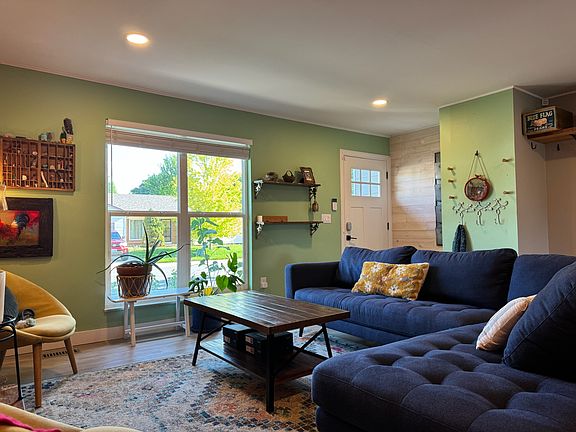 Open living area on main floor