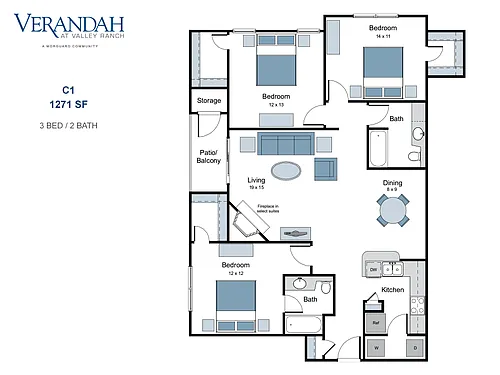 Floor plan C1