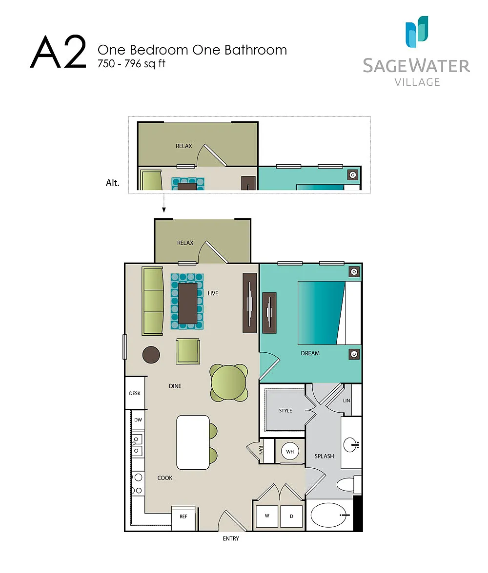 Floor plan A2