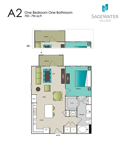 Floor plan A2