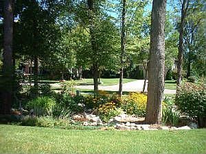Spring garden