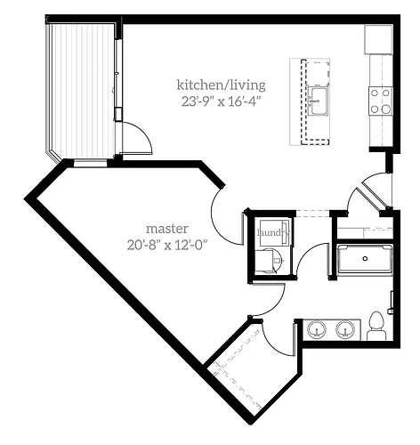Floor plan The Cozart