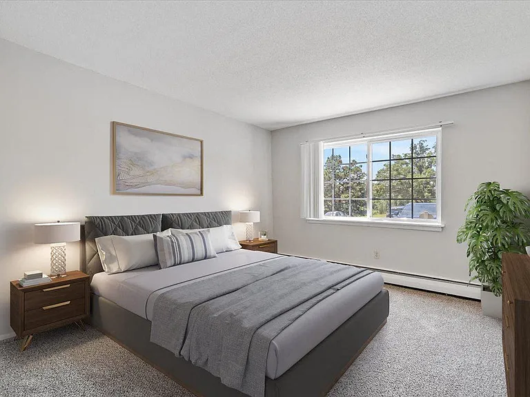 Natural Light Floods the Space