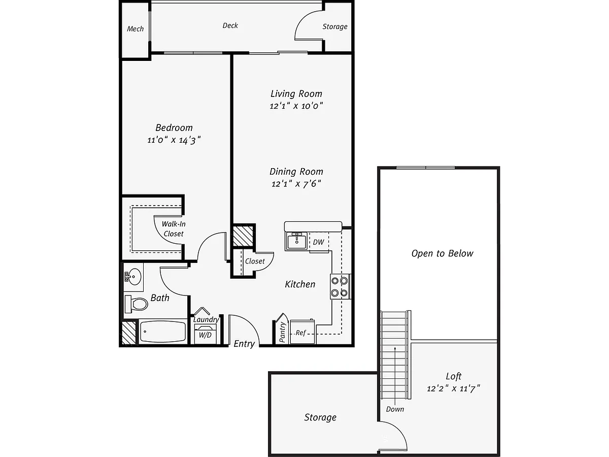 Floor plan A1L