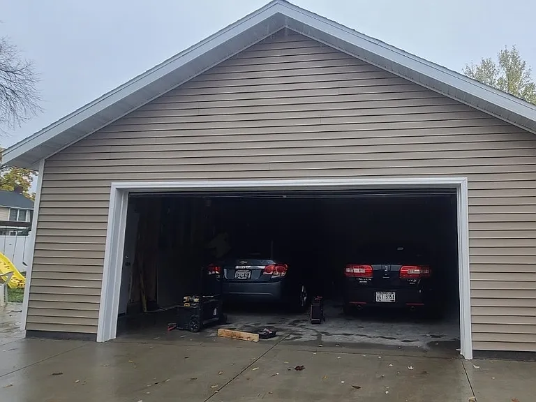 2 car garage