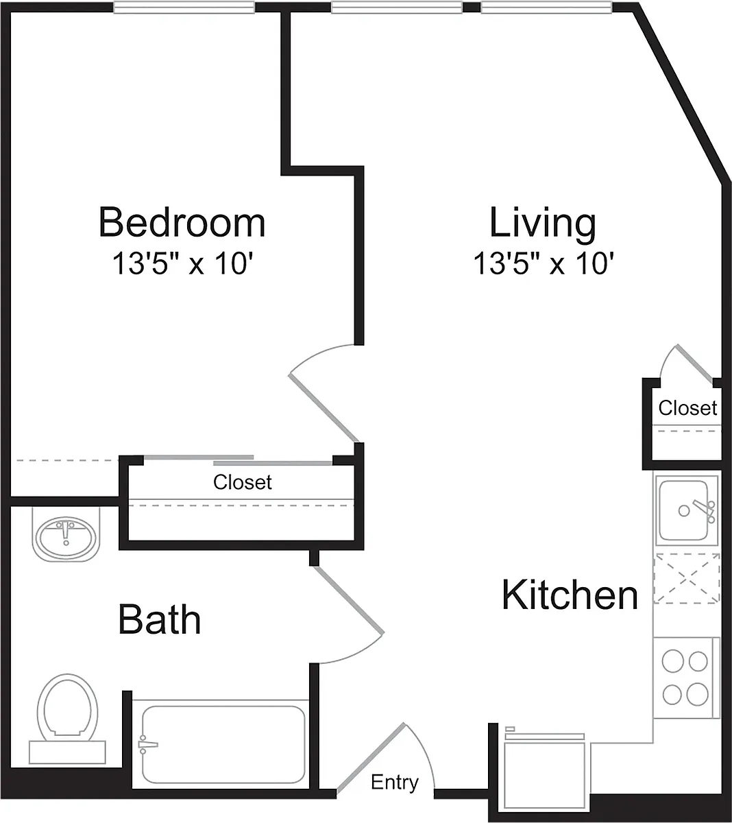Floor plan A01