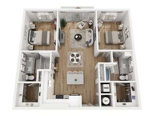 Floor plan B7
