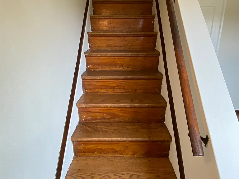 Stairs to the second floor
