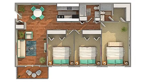 Floor plan The Magnolia