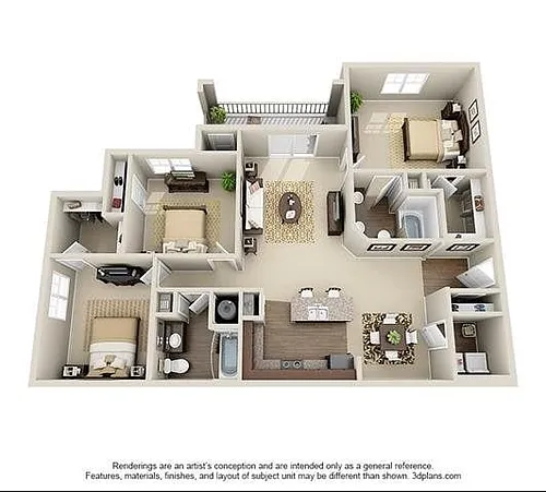 Floor plan Wolfe