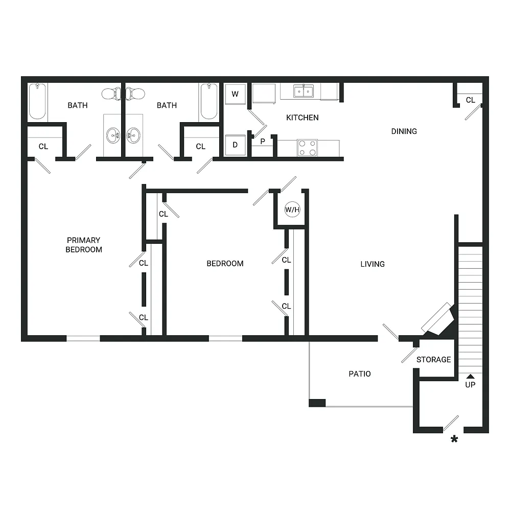 Floor plan Doral