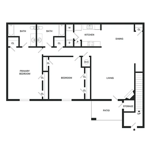 Floor plan Doral