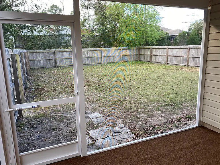 Fenced Backyard