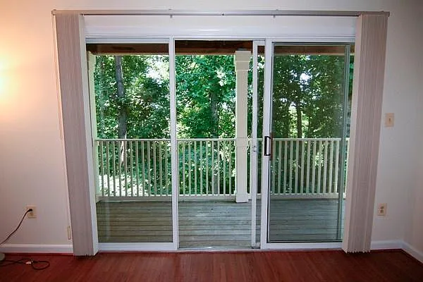 Living room and balcony