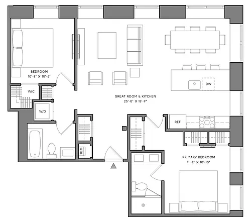 Floor plan B03
