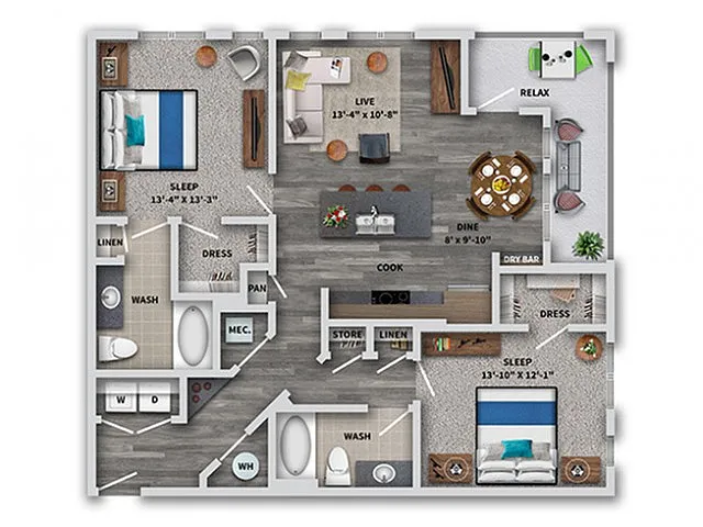 Floor plan C5