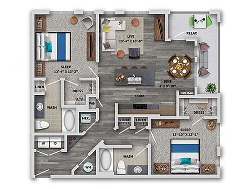 Floor plan C5