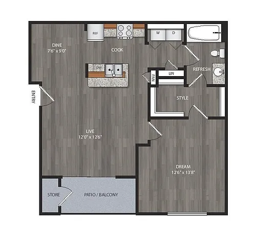 Floor plan A1