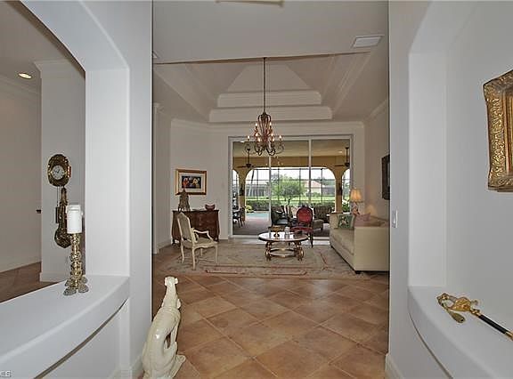 Gorgeous View-Living Room, Pool/Lake Upon Entry.