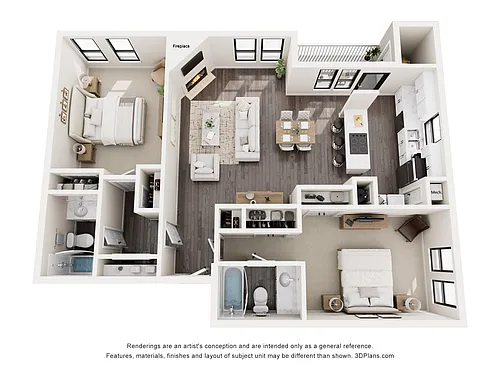 Floor plan B2
