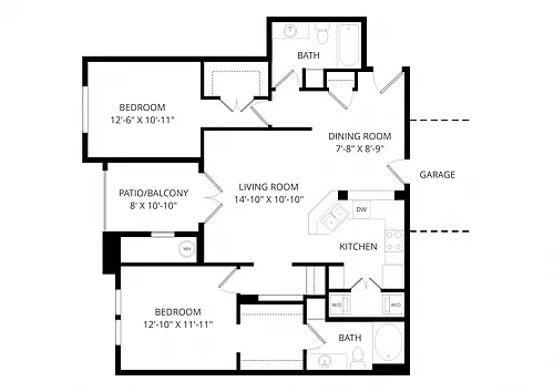 Floor plan B2P