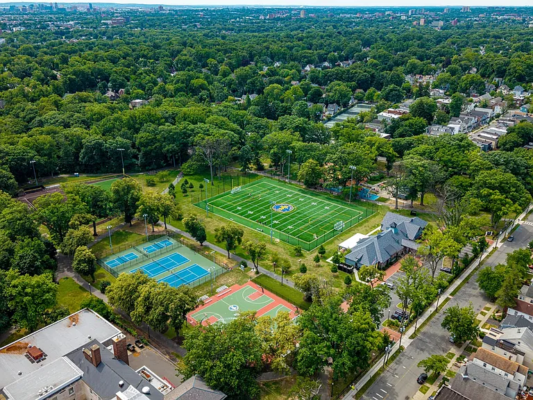 Baseball/Softball, Basketball, Football & Tennis/pickle ball courts along with 20 acres of nature trails & walking paths