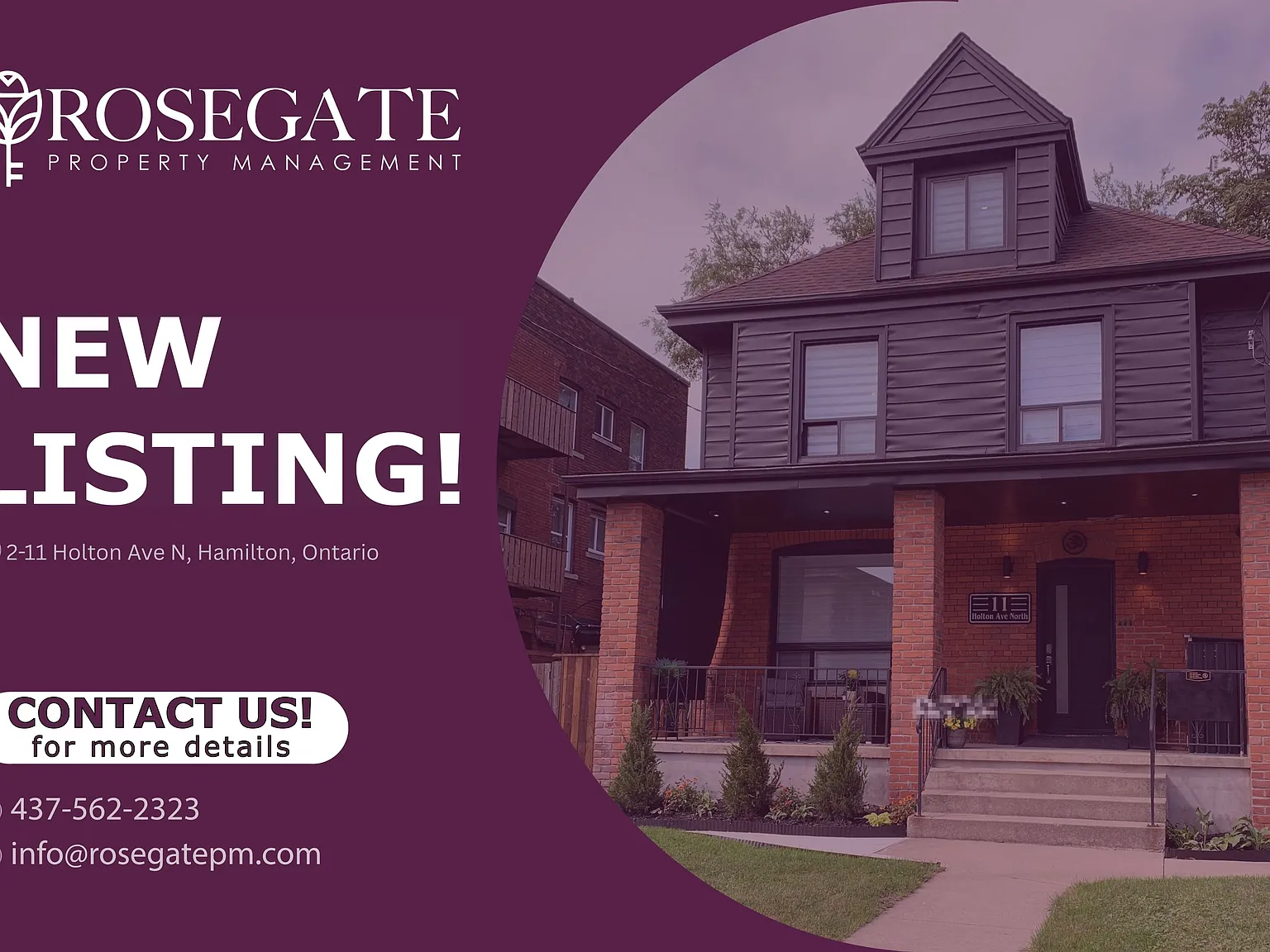 11 Holton Avenue North Hamilton — Photo 1