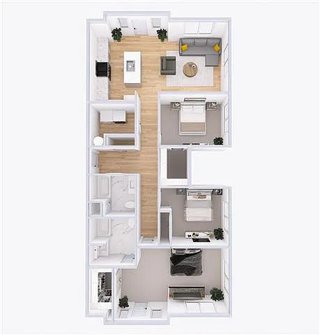 Floor plan The Madison