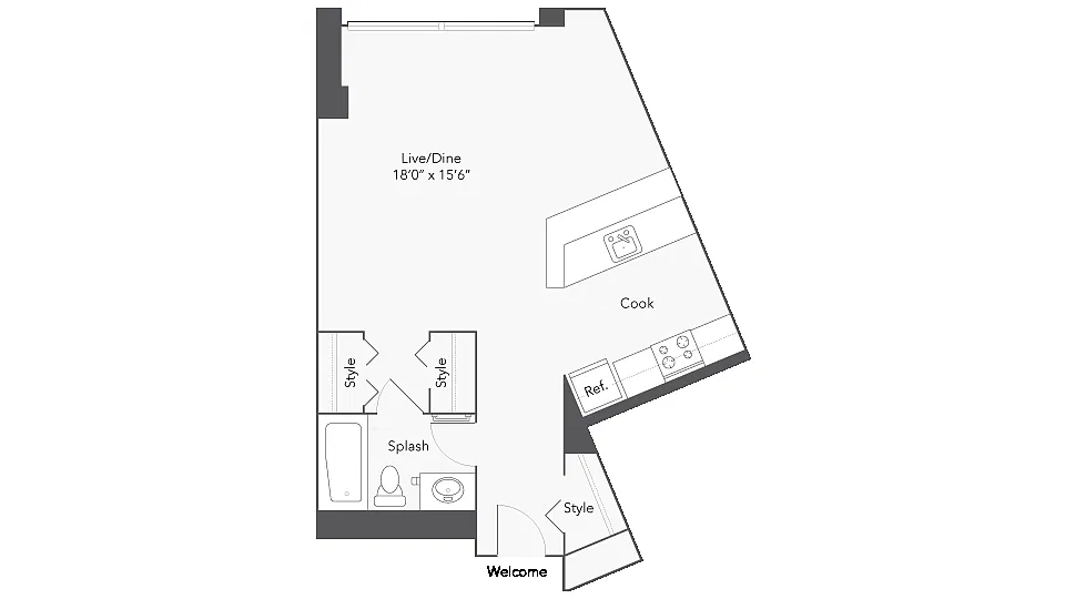 Floor plan Fayette