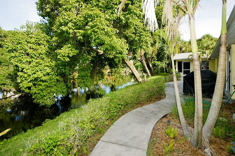 View from Pool Ares of Fresh Water Pond.