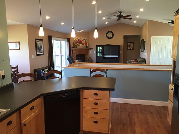 View into living room