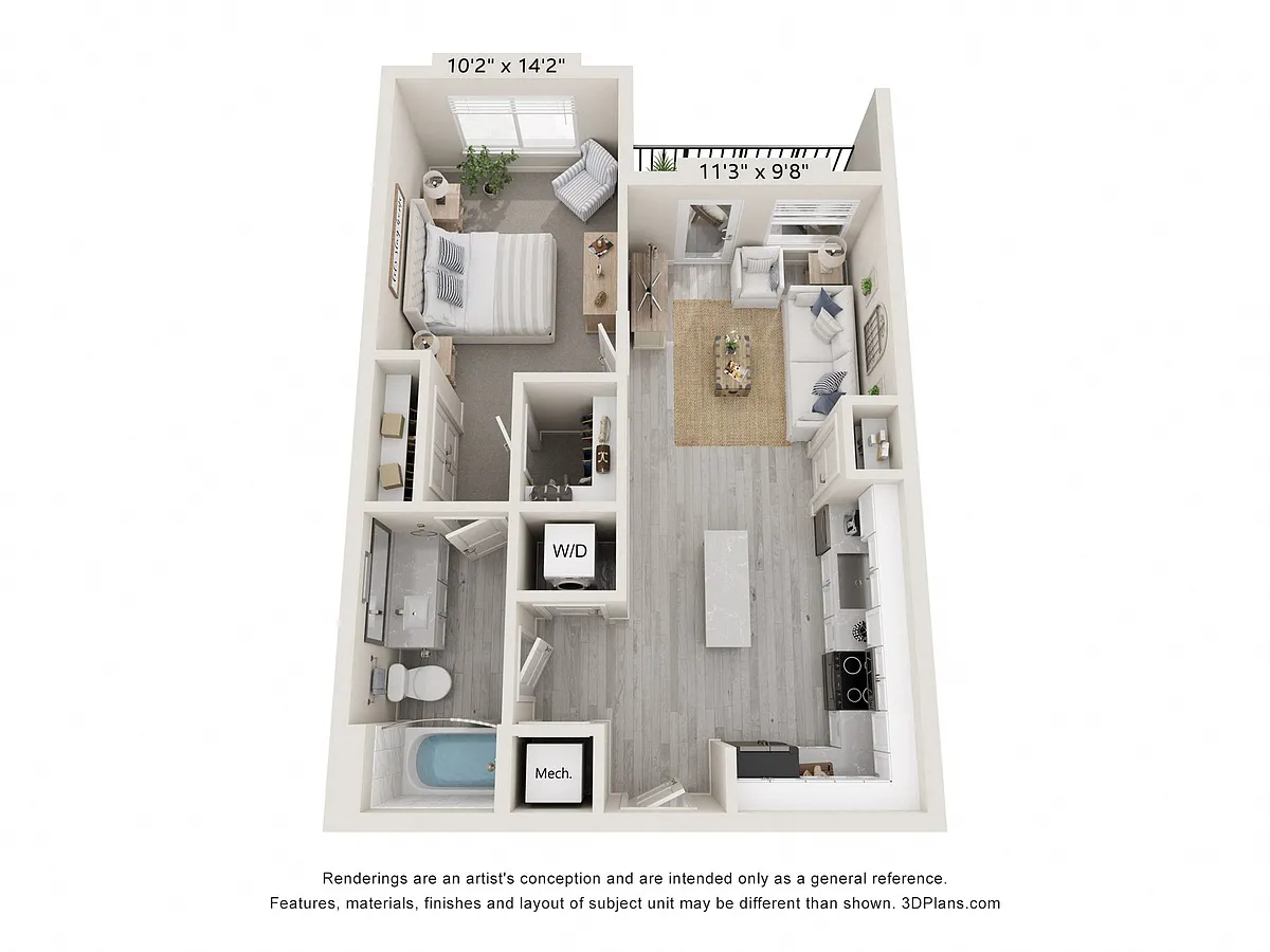 Floor plan A1