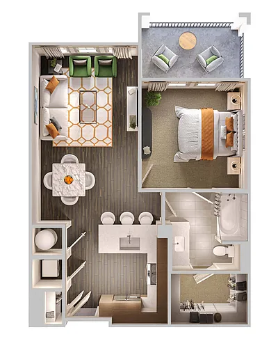 Floor plan A1