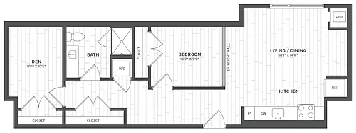 Floor plan J6.1 Den