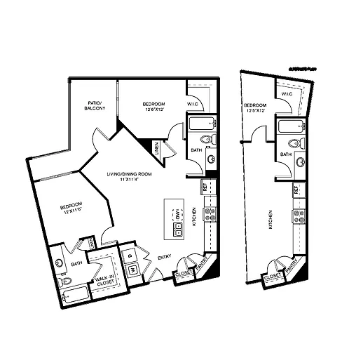 Floor plan B2