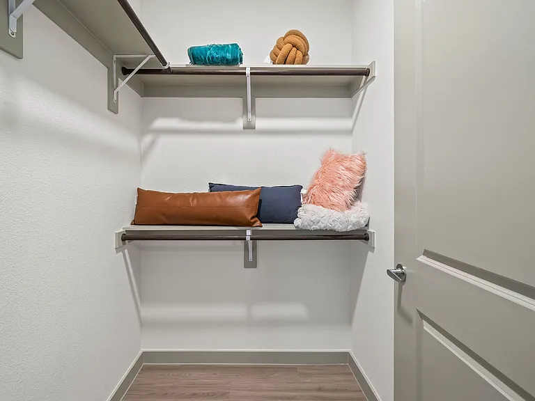 Spacious Walk-in Closets