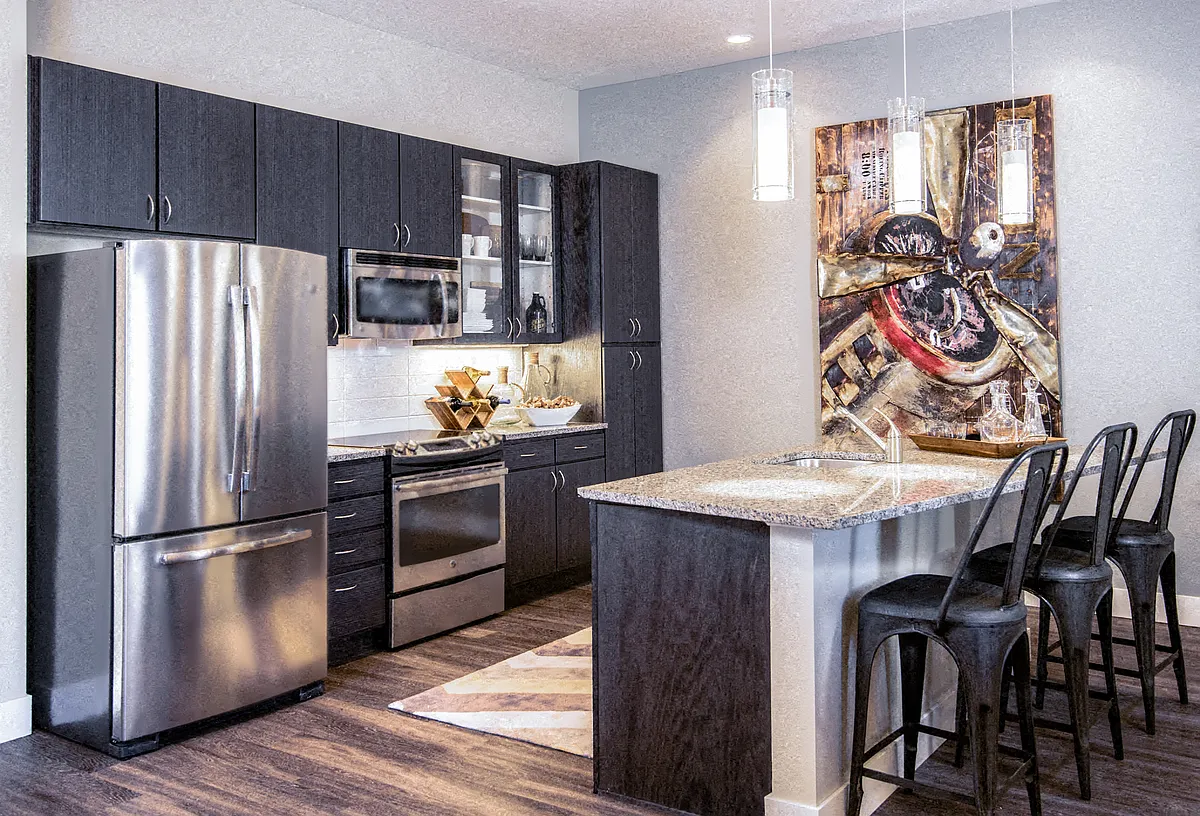 Photo 2 of 49 - Hartley Flats - Denver, CO Stainless Steel Appliances - Hartley Flats