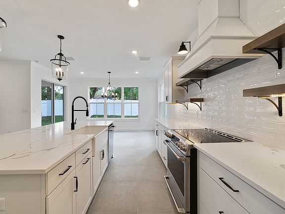 Kitchen with vast island