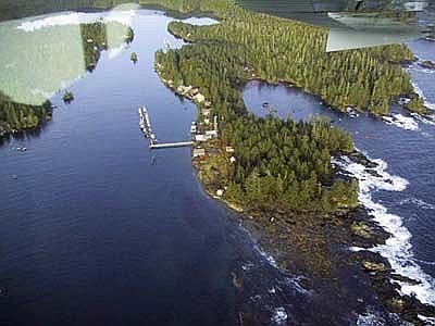North overhead view