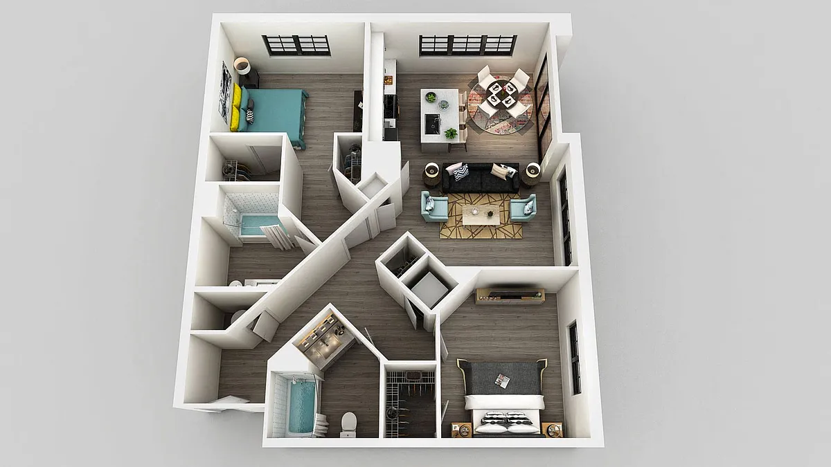 Floor plan B4