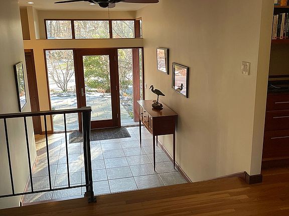 Front entry and mud room