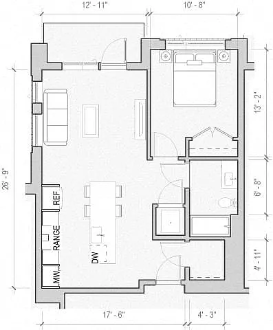 Floor plan Catalpa-Spruce at Boulder Commons