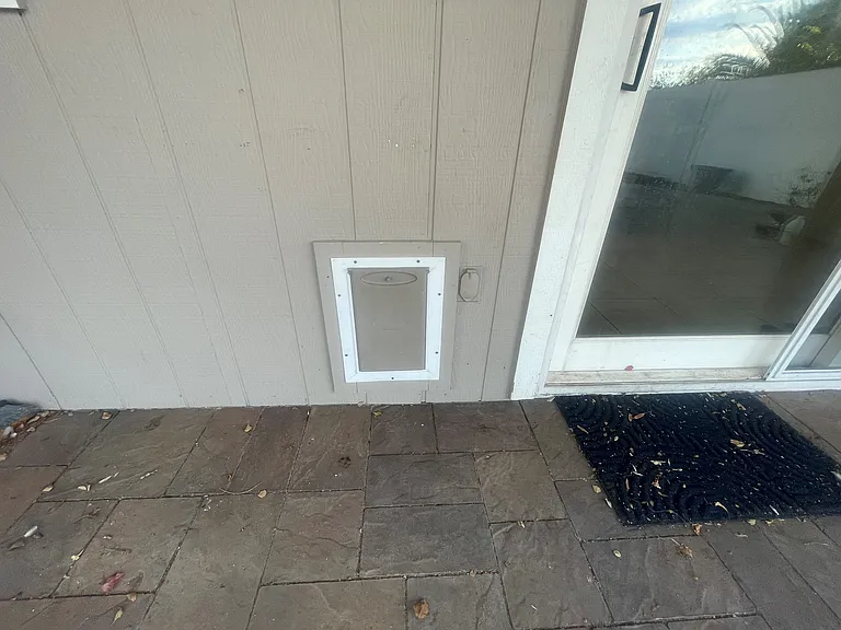 Dog door!